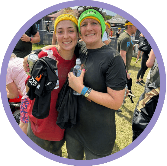 Angela and Sophie Tough Mudder Angela and Sophie Tough Mudder